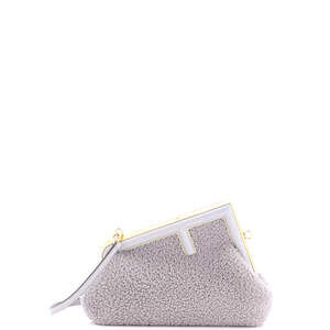 Fendi First Bag Shearling Small #233386F14B